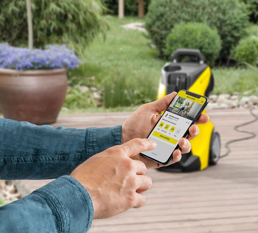 Fonction Smartphone Karcher K7 Smart control Home